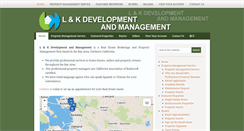 Desktop Screenshot of lkdevelopment.com