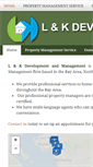 Mobile Screenshot of lkdevelopment.com